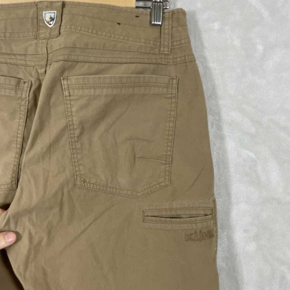 Kuhl Free Radikl Outdoor Hiking Hybrid Brown Pants Mens 31x30 Exoskeleton 5270